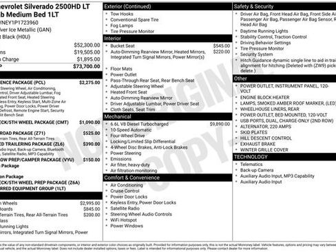Used 2023 Chevrolet Silverado 2500 LT w/ Convenience Package AWD/4WD image 3