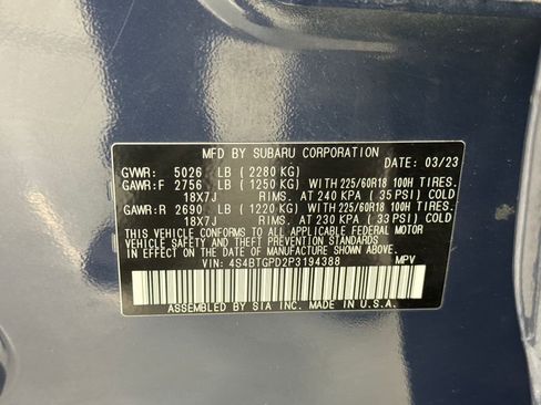 Used 2023 Subaru Outback Touring XT image 29