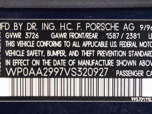Used 1997 Porsche 911 Carrera RWD image 95