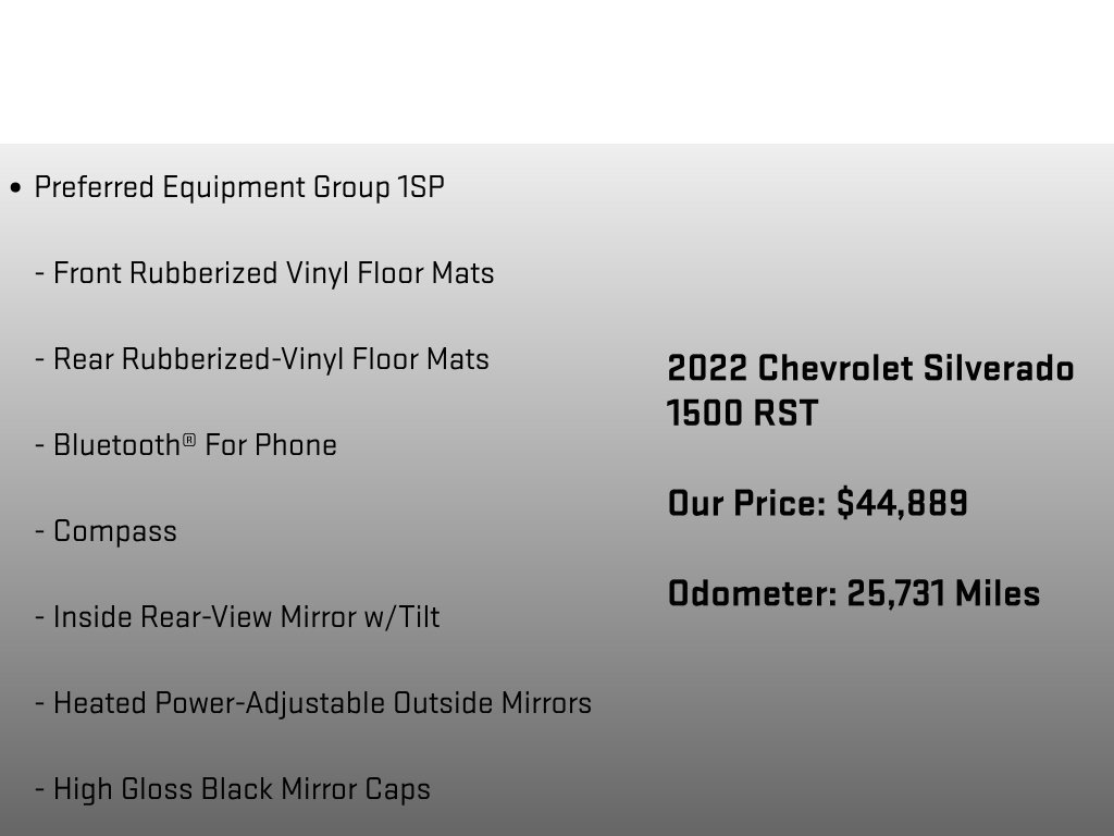 Certified 2022 Chevrolet Silverado 1500 RST AWD/4WD image 12