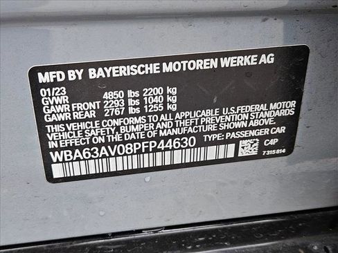Used 2023 BMW 430i Gran Coupe w/ M Sport Package RWD image 15