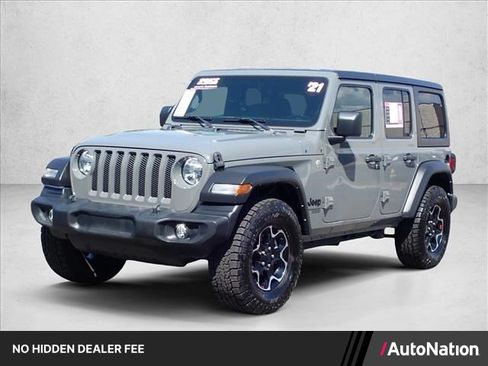 Used 2021 Jeep Wrangler Unlimited Sport AWD/4WD image 1