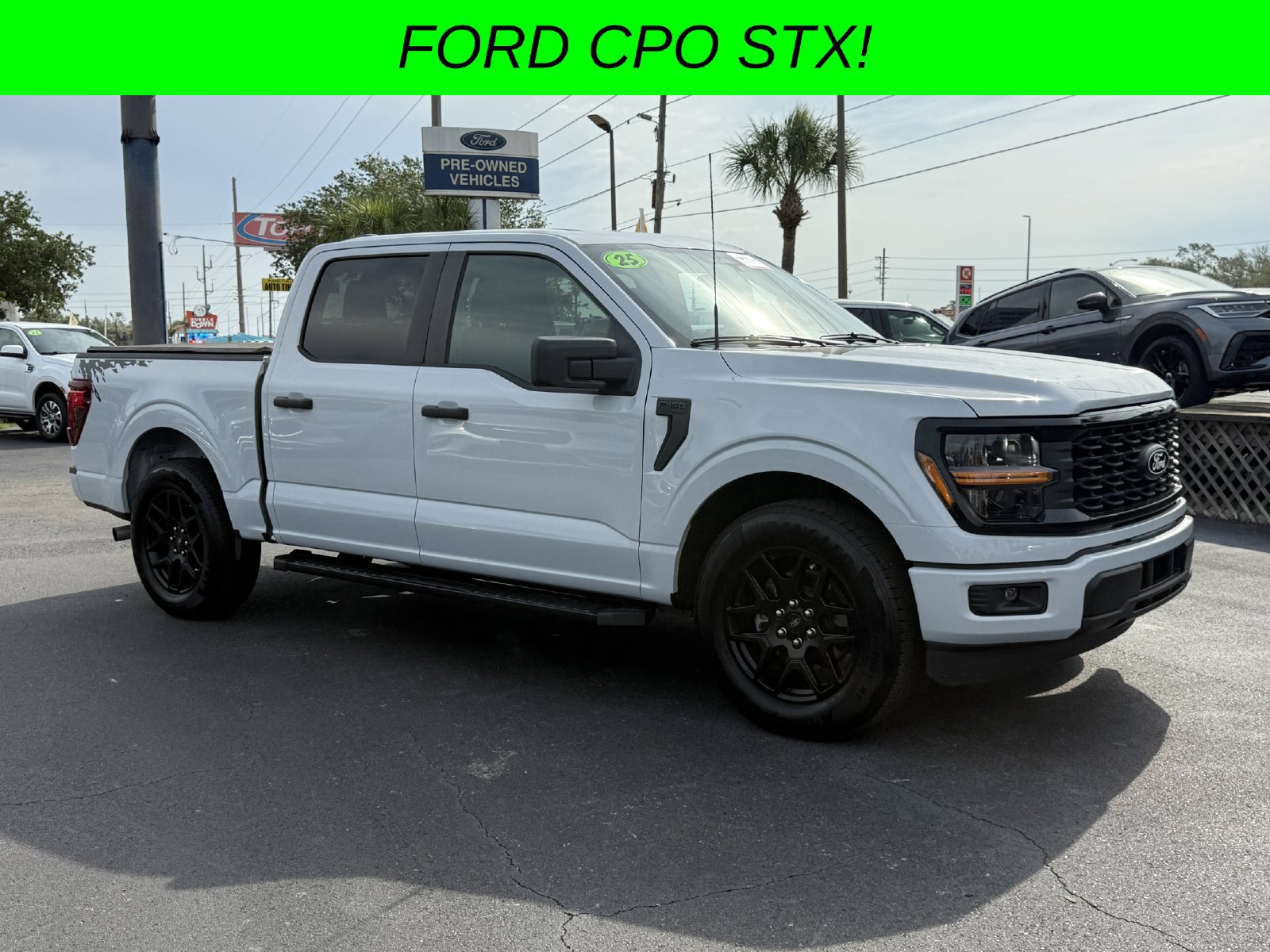 Certified 2025 Ford F150 STX w/ STX Black Appearance Package RWD image 2