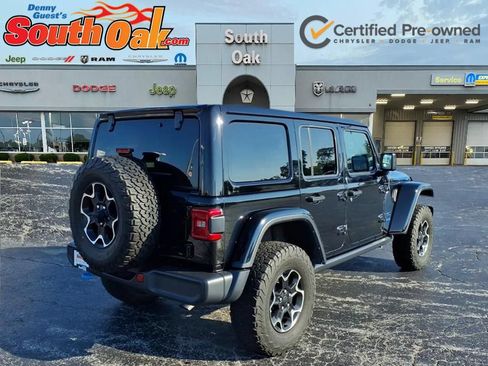 Used 2022 Jeep Wrangler Unlimited Rubicon 4xe w/ Cold Weather Group AWD/4WD image 3