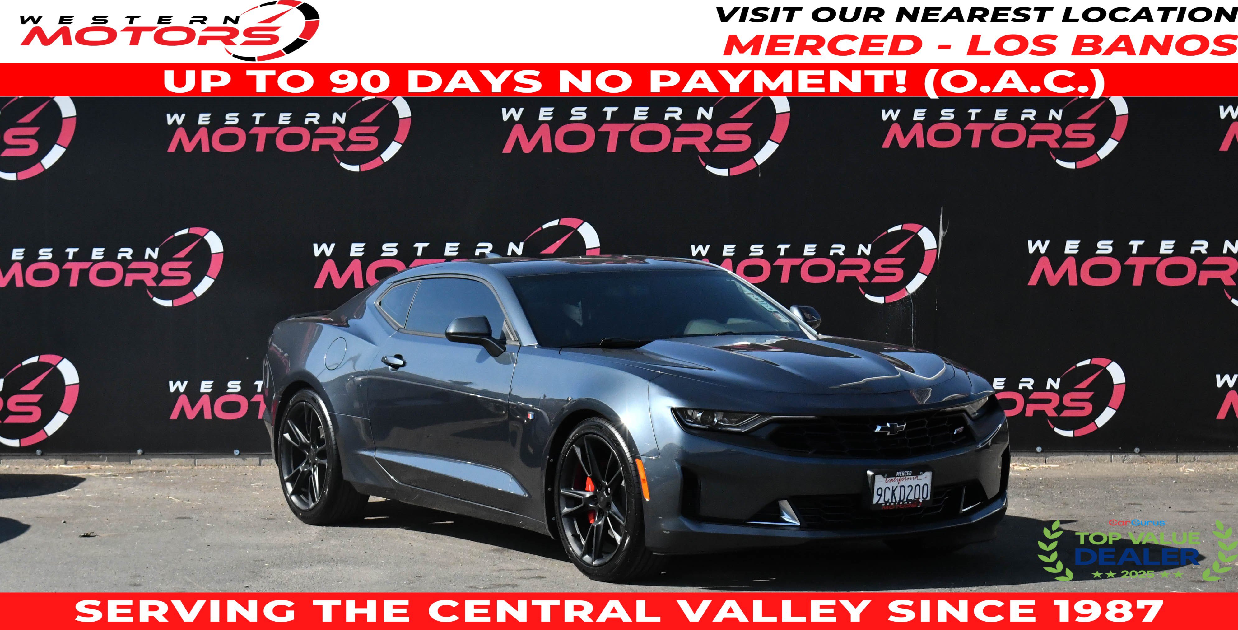 Used 2022 Chevrolet Camaro LT w/ RS Package RWD image 1