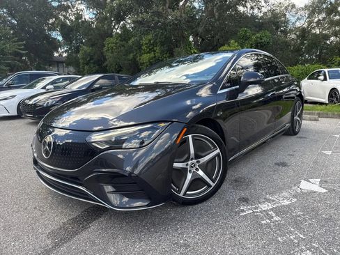 Used 2024 Mercedes-Benz EQE 350+ Sedan w/ AMG Line Exterior Package image 2