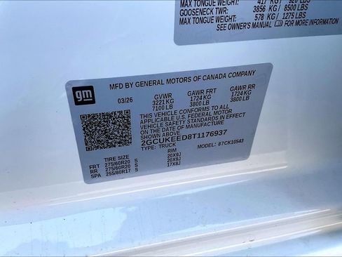New 2026 Chevrolet Silverado 1500 RST w/ Safety Package AWD/4WD image 8