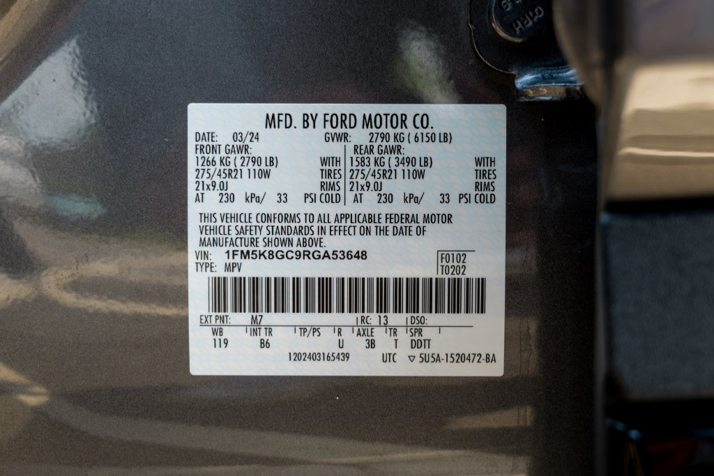 Used 2024 Ford Explorer ST w/ Equipment Group 401A AWD/4WD image 66