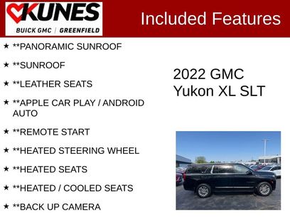Used 2022 GMC Yukon XL SLT w/ SLT Luxury Package