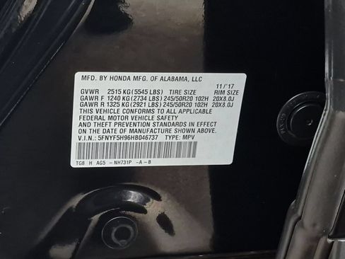 Used 2017 Honda Pilot Touring image 31