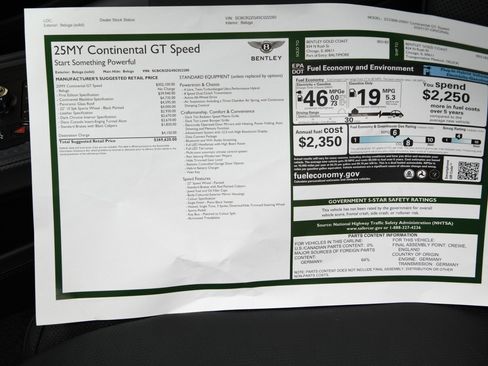 New 2025 Bentley Continental GT Speed image 29