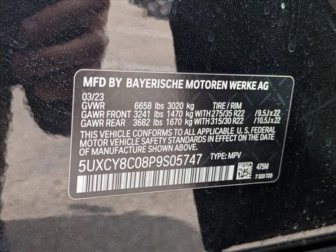 Used 2023 BMW X6 M50i w/ Executive Package image 25