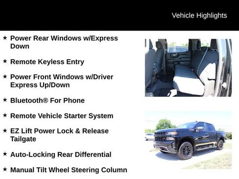 Used 2021 Chevrolet Silverado 1500 Custom Trail Boss AWD/4WD image 8