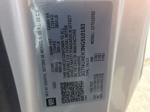 Used 2022 GMC Sierra 1500 Pro w/ Convenience Package AWD/4WD image 29