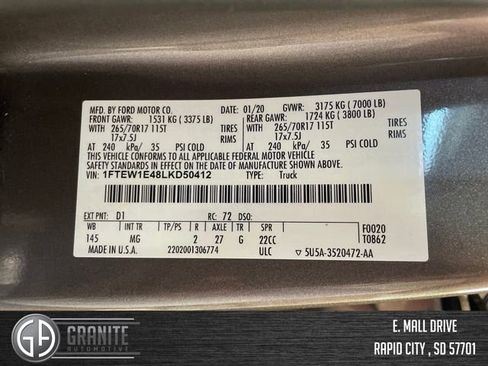 Used 2020 Ford F150 XLT w/ Equipment Group 301A Mid AWD/4WD image 27