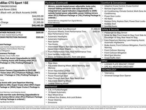 Used 2024 Cadillac CT5 Sport w/ Cold Weather Package image 32