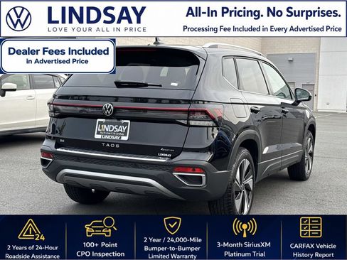 Used 2025 Volkswagen Taos SE w/ Panoramic Sunroof Package AWD/4WD image 3