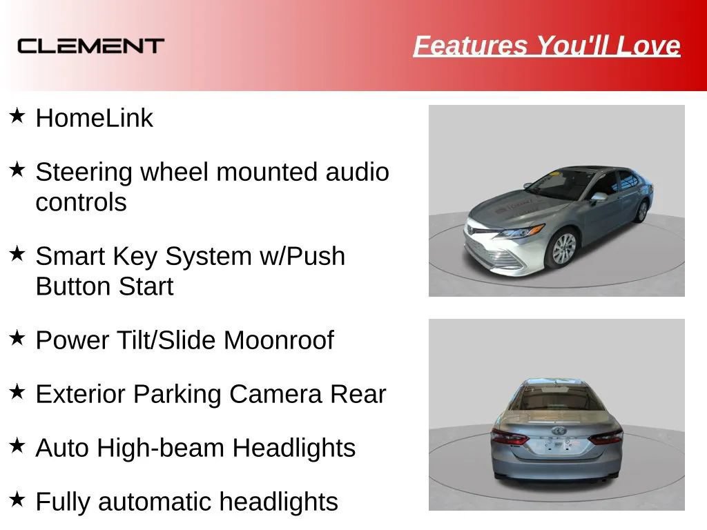 Used 2024 Toyota Camry LE w/ Convenience Package FWD image 20