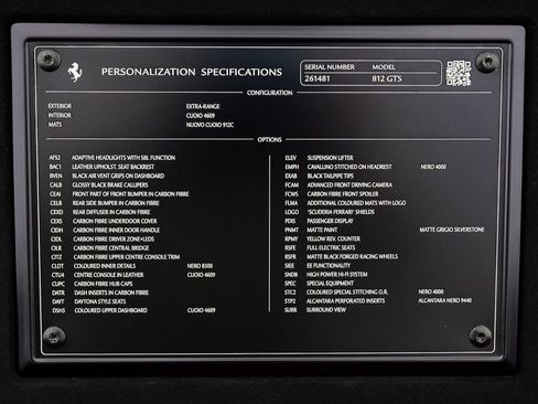 Used 2021 Ferrari 812 GTS RWD image 58