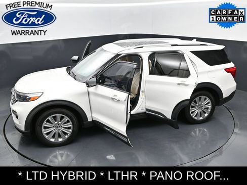 Used 2021 Ford Explorer Limited w/ Hybrid Equipment Group 310A RWD image 36