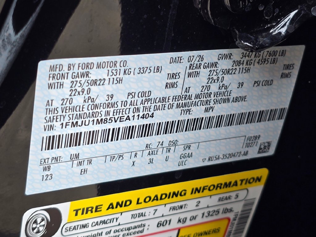 New 2027 Ford Expedition Platinum w/ Driver's Package AWD/4WD image 35