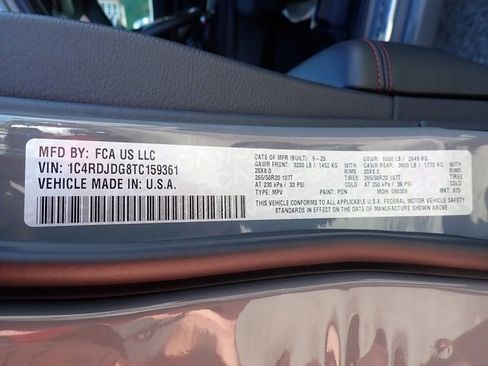 New 2026 Dodge Durango GT w/ Blacktop Package image 16