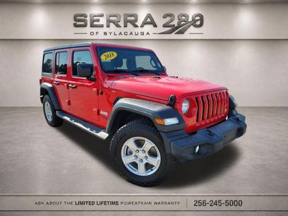 Used 2018 Jeep Wrangler Unlimited Sport S
