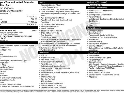 Used 2014 Toyota Tundra Limited w/ TRD Off Road Package RWD image 5