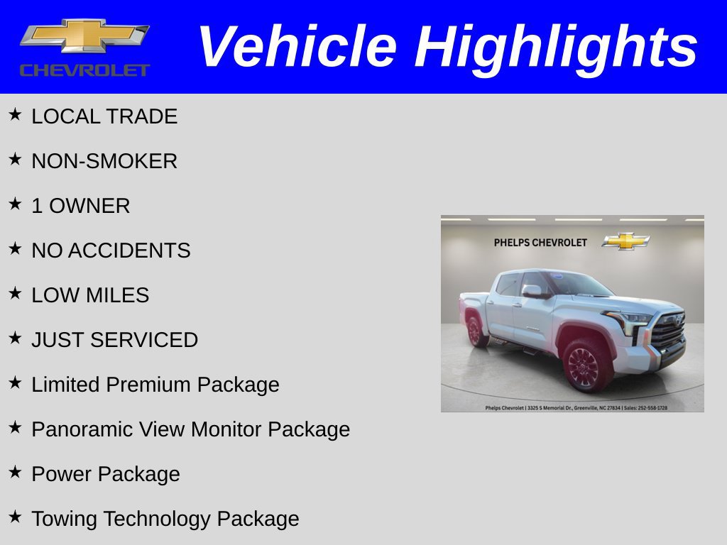 Used 2024 Toyota Tundra Limited AWD/4WD image 2