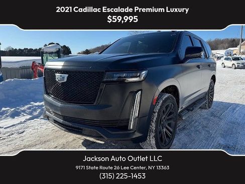 Used 2021 Cadillac Escalade Premium Luxury image 1