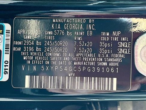 Used 2023 Kia Telluride SX FWD image 35