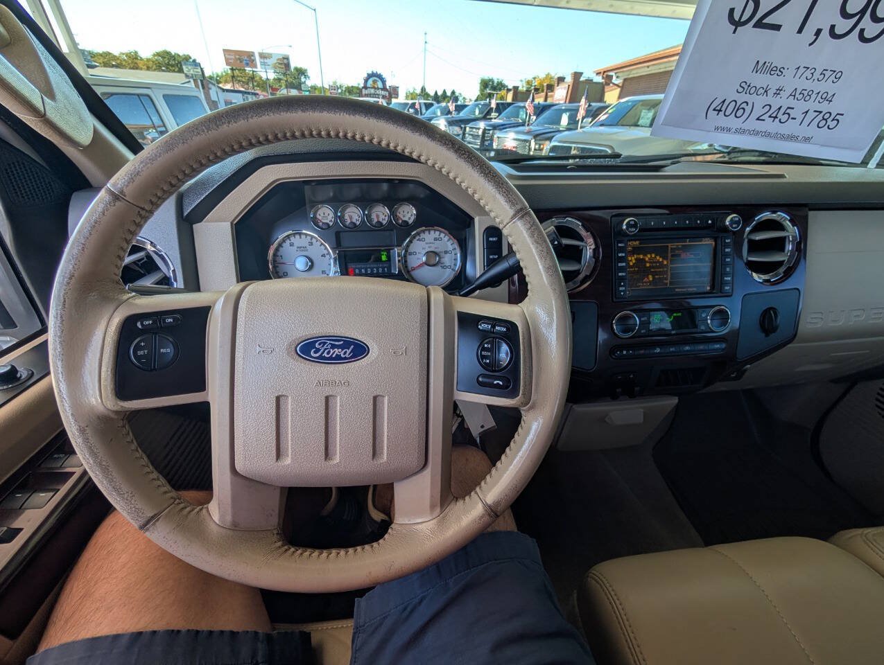 Used 2010 Ford F250 Lariat AWD/4WD image 11