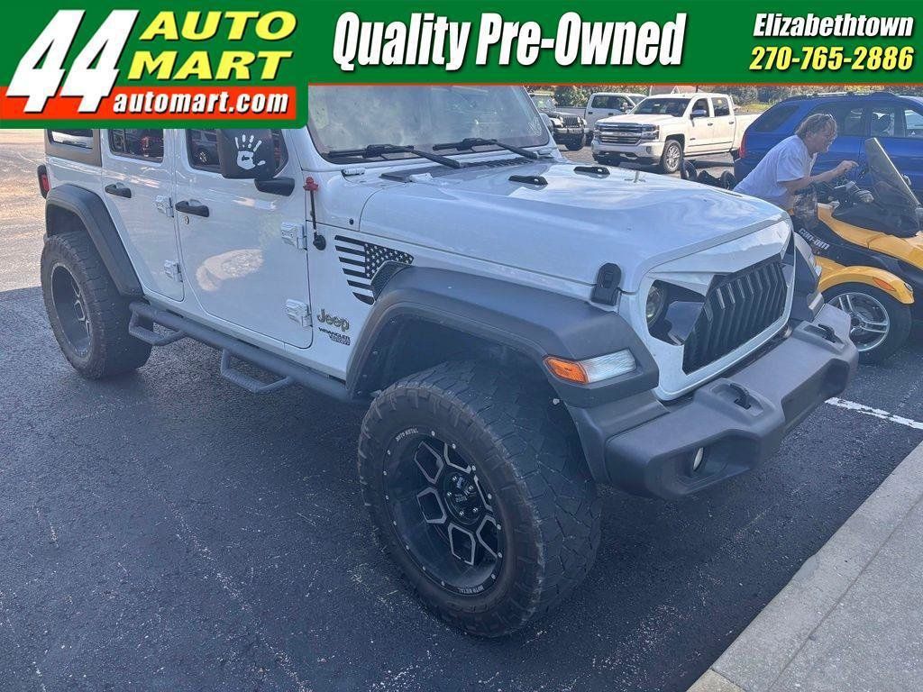 Used 2018 Jeep Wrangler Unlimited Sport S AWD/4WD image 1