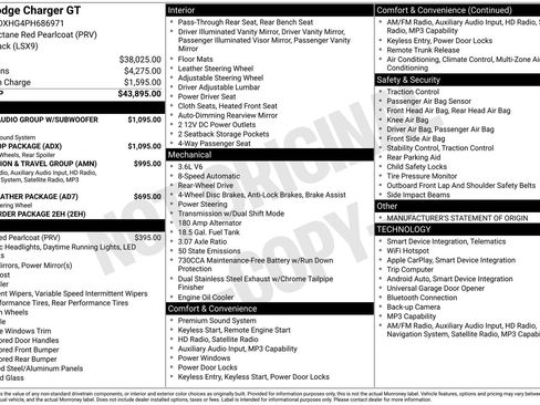 Used 2023 Dodge Charger GT w/ Blacktop Package image 10