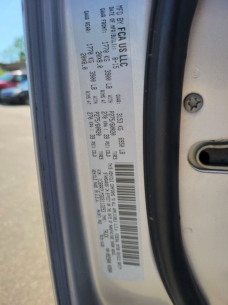 Used 2016 RAM 1500 Big Horn AWD/4WD image 4