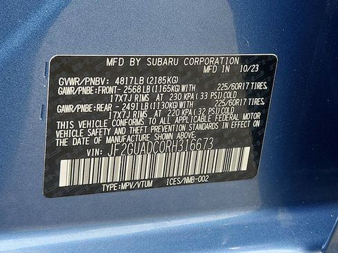 Used 2024 Subaru Crosstrek 2.0i Premium AWD/4WD image 27