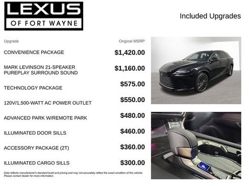 New 2026 Lexus RX 350 w/ Convenience Package AWD/4WD image 4