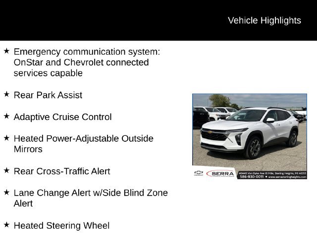 Certified 2024 Chevrolet Trax LT w/ Driver Confidence Package FWD image 5