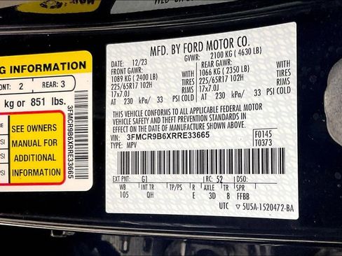 Used 2024 Ford Bronco Sport Big Bend w/ Convenience Package image 43