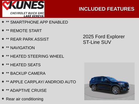 Used 2025 Ford Explorer ST-Line AWD/4WD image 2