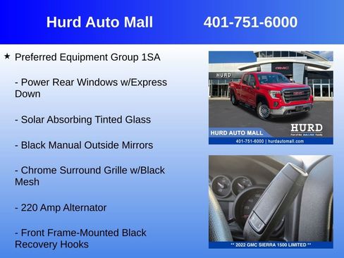 Used 2022 GMC Sierra 1500 Pro w/ Sierra Value Package image 6
