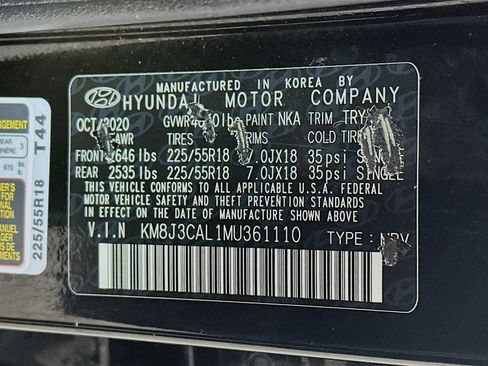 Certified 2021 Hyundai Tucson Limited w/ Cargo Package image 31