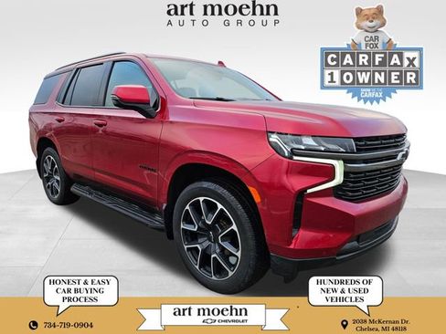 Used 2022 Chevrolet Tahoe RST w/ Luxury Package image 1