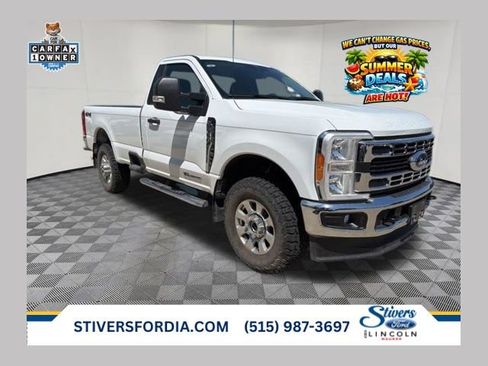 Certified 2023 Ford F350 XLT w/ Snow Plow Prep Package AWD/4WD image 1