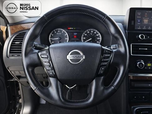 Used 2021 Nissan Armada SL w/ Captain's Chairs Package AWD/4WD image 7