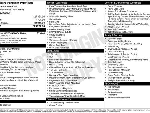 Used 2020 Subaru Forester Premium image 2