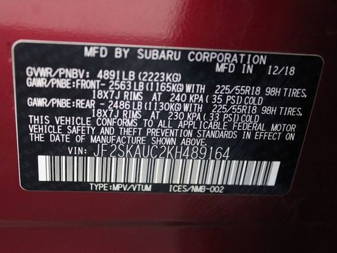 Used 2019 Subaru Forester Limited AWD/4WD image 32