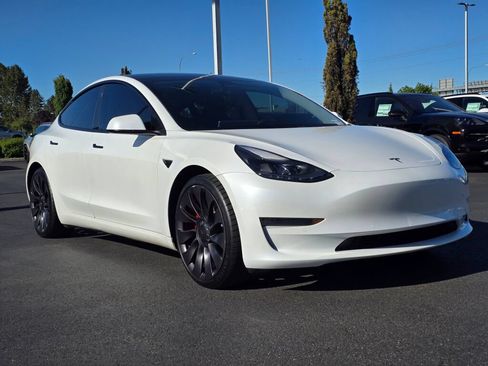Used 2021 Tesla Model 3 Performance AWD/4WD image 7
