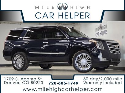 Used 2018 Cadillac Escalade Platinum