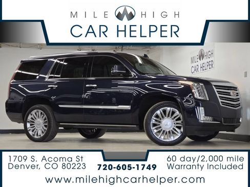 Used 2018 Cadillac Escalade Platinum AWD/4WD image 1